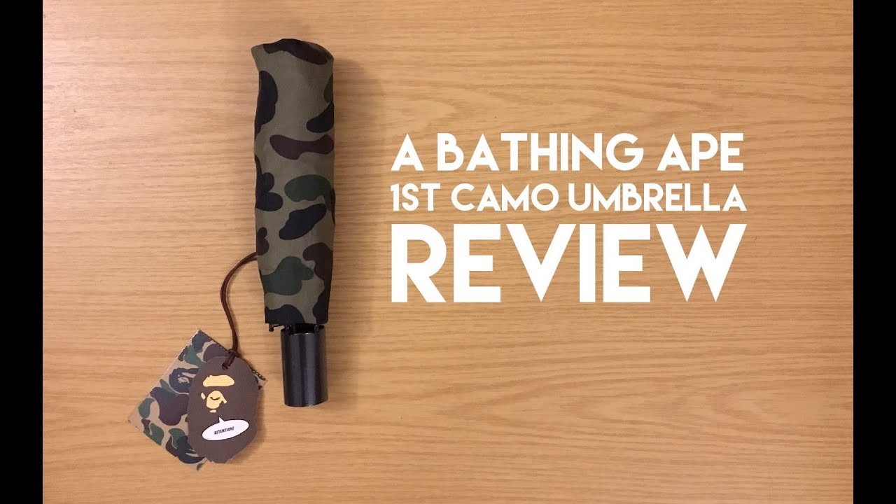 A Bathing Ape 1st Camo Umbrella - Review