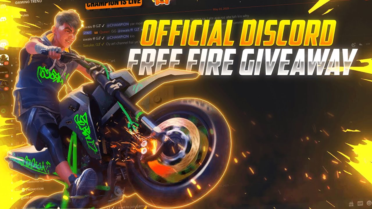 OFFICIAL FREE FIRE DISCORD SERVER