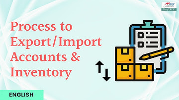 Process to Export/Import Accounts & Inventory [English]