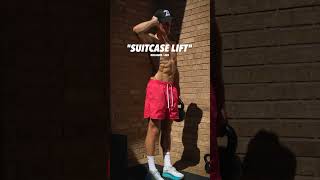 Workout For Your Obliques | Suitcase Lift