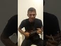 Primeira vez que eu peguei em um ukulele