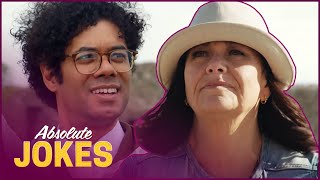 Dawn French &amp; Richard Ayoade Don&#39;t Rate Greece | Travel Man&#39;s Greatest Trips | Absolute Jokes
