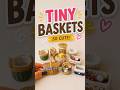 10 Tiny Baskets?! Miniature DIY Ideas That Look So Real 🧺✨ #linaevermore #diy #minivera