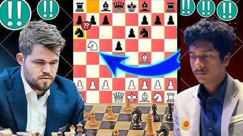 Most Wonderful Chess Game :41 | Magnus Carlsen vs Pranav V | #chess #boardgame #