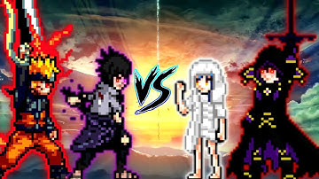 Naruto with Zangetsu V2 OP & Sasuke Rinnegan V3 OP VS Cid Kagenou V5 OP & Rimuru DL V3 OP in Mugen