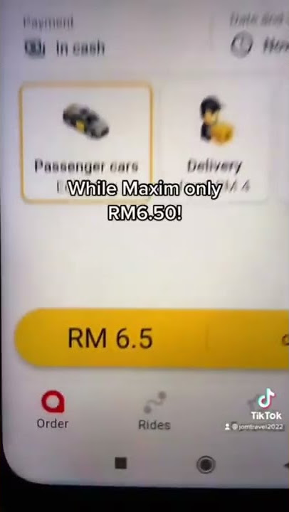 Use Maxim first. If no car, go for Grab 😉 #jomtravel #grabcar #maxim #travel #malaysia