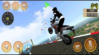 Mega Ramp Moto Rider: Impossible Bike Stunt - Android Gameplay 1080p60 screenshot 5