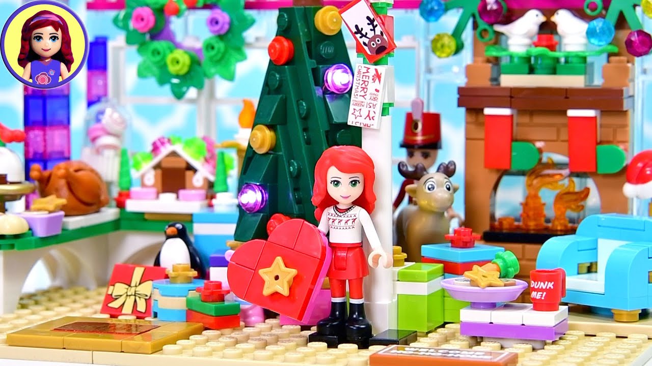 Custom Lego Build with all Christmas 