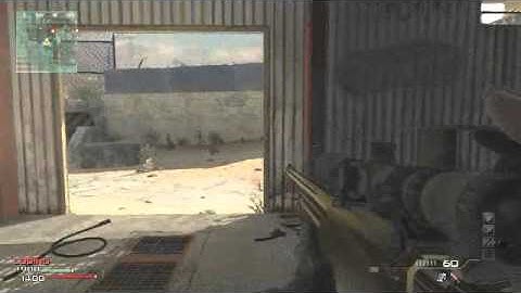MW3 Amazing Trick Shot!