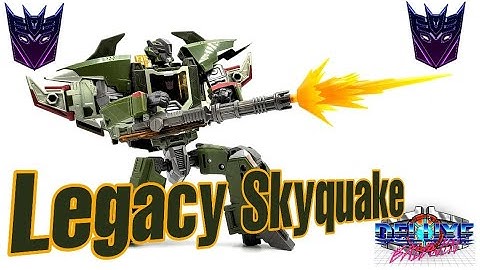 This is how you do it Hasbro! Legacy Evolution Prime Universe Skyquake Transformer Review!