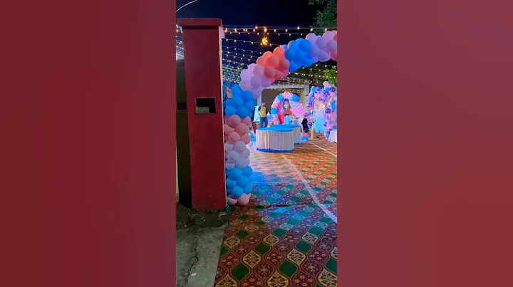 butterfly theme decoration || birthday decoration #butterfly #birthdaydecoration #shorts ##decor