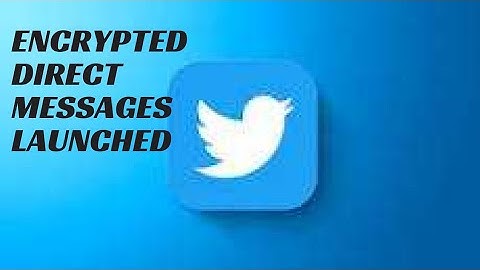 Twitter: Early Version Of Encrypted Direct Messages Just Launched.