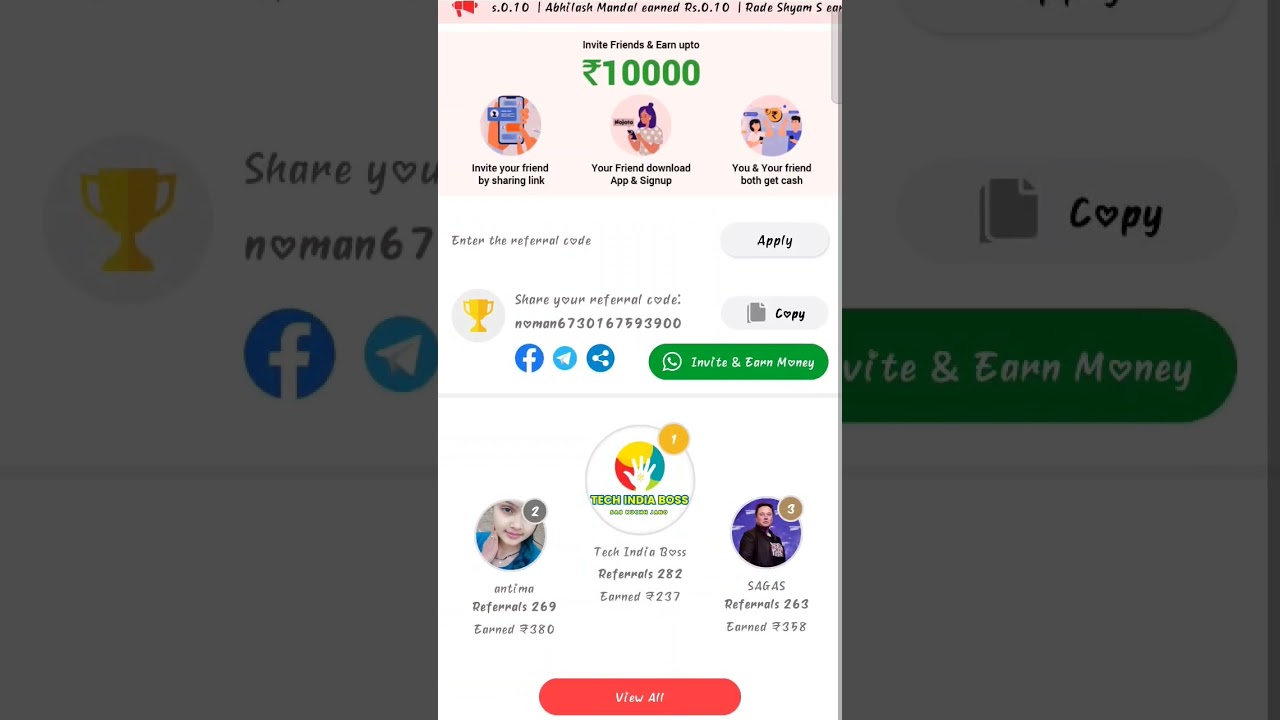 nojoyo app referral code                             