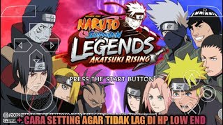 Cara Bermain Game Naruto Shippuden: Legends: Akatsuki Rising PPSSPP Android screenshot 4