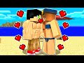 FUI MUSCULOSO NA PRAIA E BEIJEI A POLICIAL DE BIQUÍNI MAIS LINDA DE TODAS NO MINECRAFT