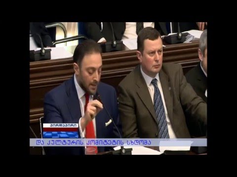 ლევან ვასაძის სიტყვა საქართველოს პარლამენტში