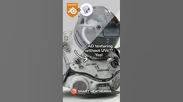 CAD texturing without UVs?? Yes, with Smart Weathering