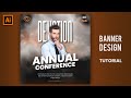 New Banner Design Tutorial | Adobe Illustrator | Design Trends 2023