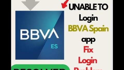 How to Fix BBVA Spain App Login Problem | Unable to Login Issue #techsupport #troubleshooting #app