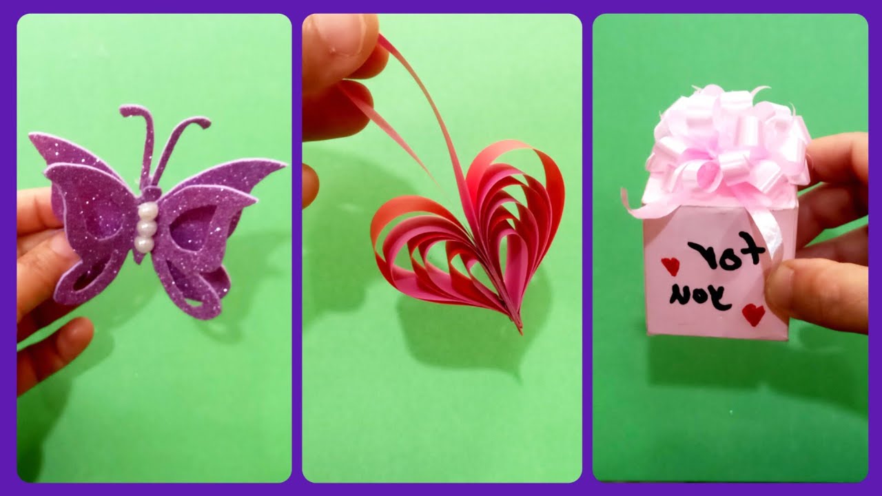 Easy craft/Miniature craft/Making toys/Paper craft/How to make/DIY/School project/Cuti art and craft