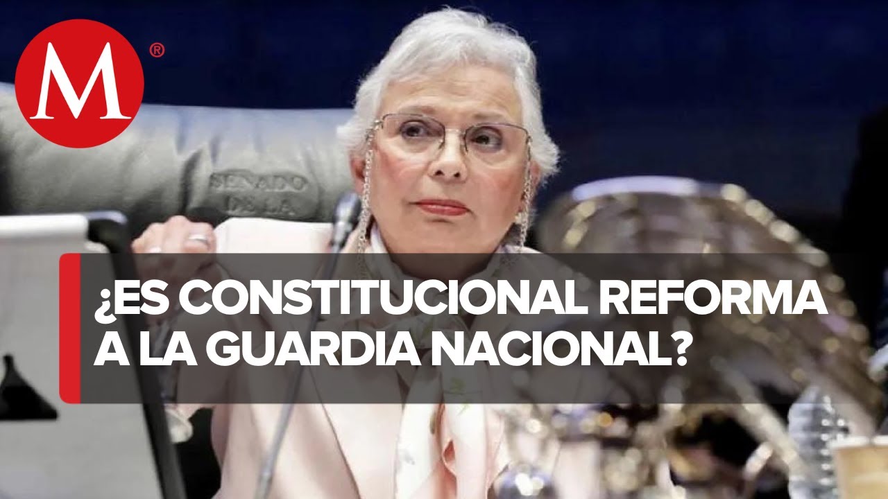 Sánchez Cordero opina sobre propuesta de que Guardia Nacional pase a la ...