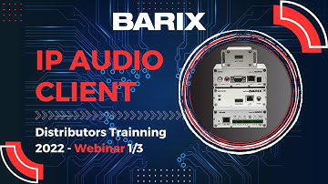 Barix Webinar February 21 - Barix Paging Gateway M400
