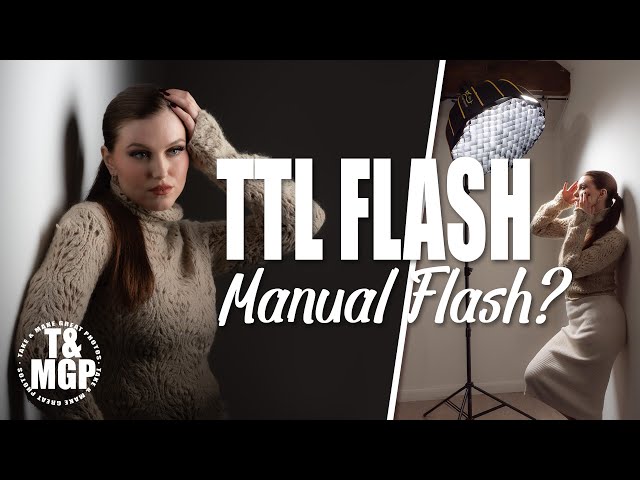 TTL Flash Or Manual Flash in the Studio | Take and Make Great Photography with Gavin Hoey class=
