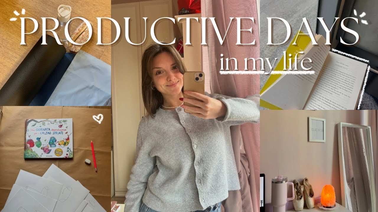 PRODUCTIVE DAYS in my life | tirocinio, faccende di casa & more