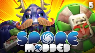 SPORE: Modded - CAPTAIN REPTILE (and his mustache) | Ep 5 Season 7