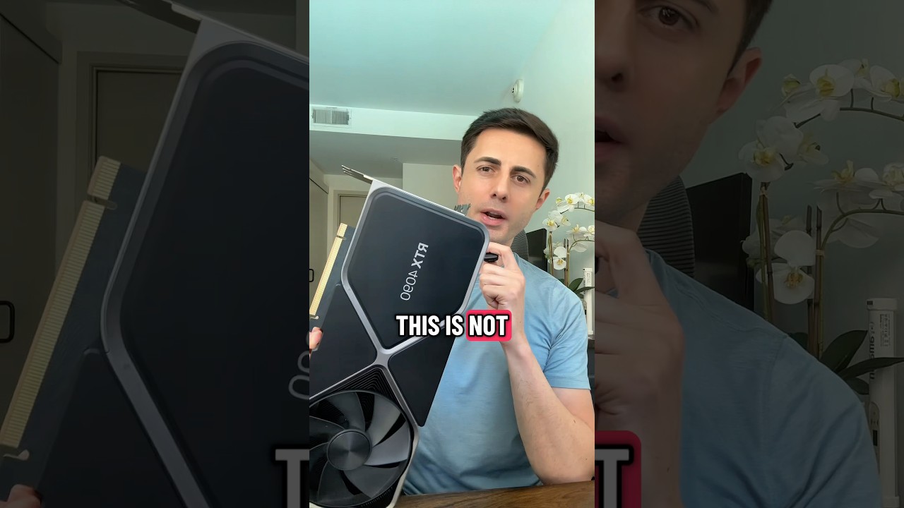 5090 isn’t even a gaming GPU anymore #ryanreviews #nvidia #rtx5090 #tech