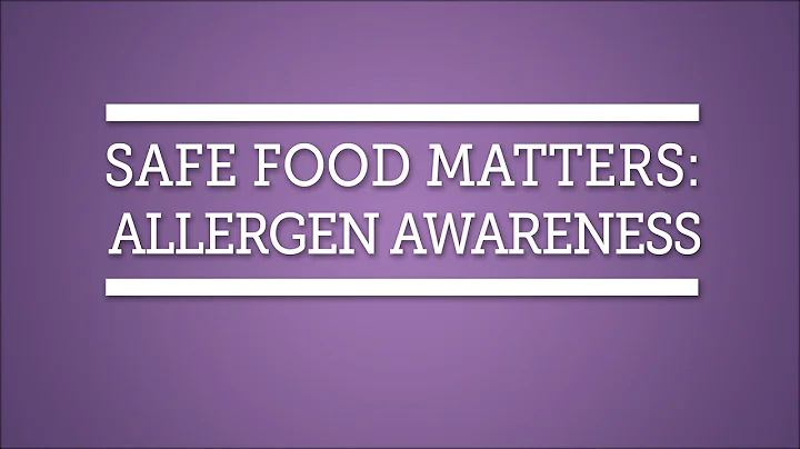 Safe Food Matters!: Allergen Awareness - DayDayNews
