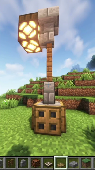 Lampu Jalan Malam Otomatis | Build Minecraft