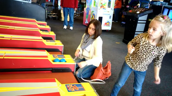 Danielle & Ani - Chuckie Cheese - DEC 2013