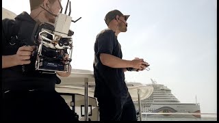 With Drone Crew Skynamic on the job in Dubai for AIDA Feb. 2019