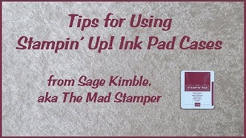 Tips for Using Stampin