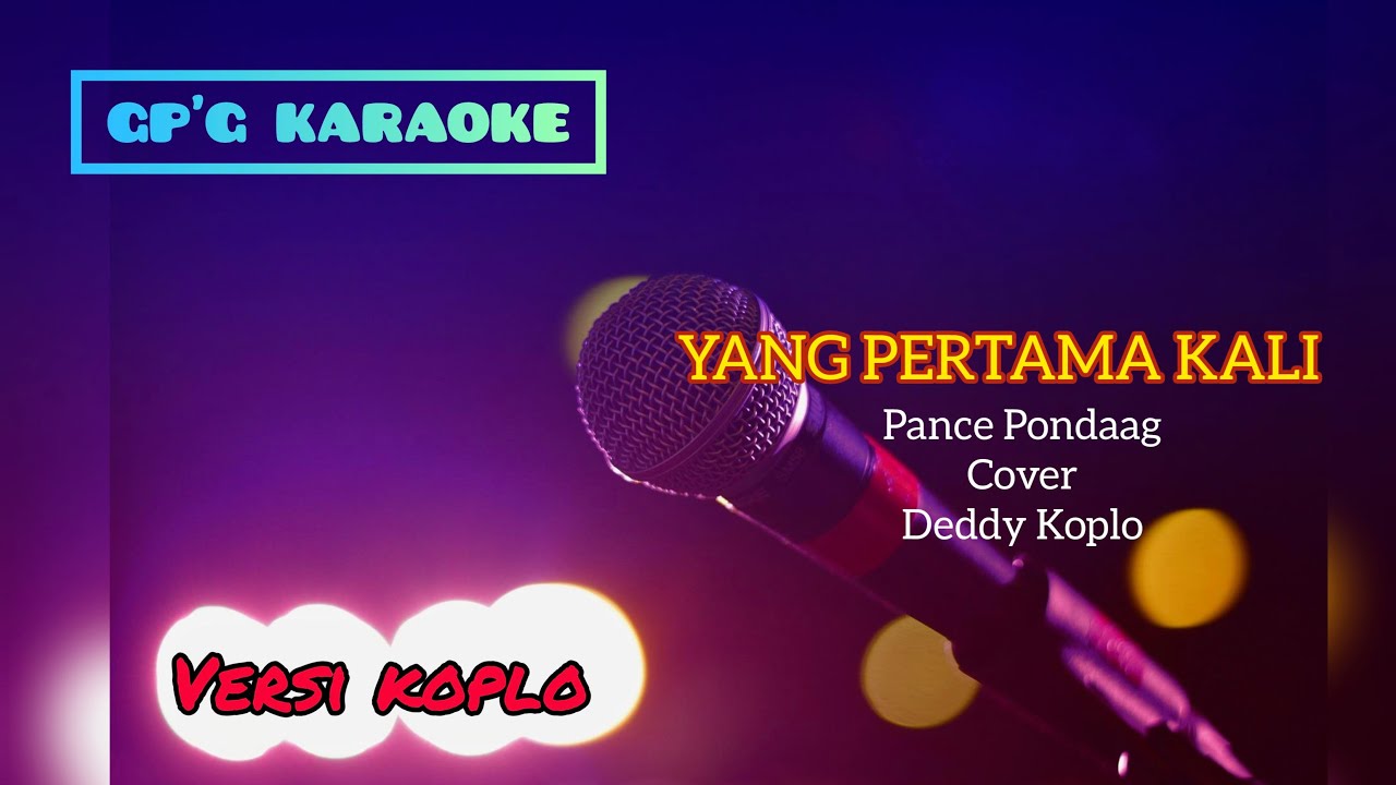 KARAOKE Diam Diam Hatiku Mengagumi Dirimu YANG PERTAMA KALIPance