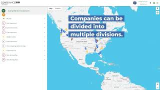 Organize Your Sites by Companies or Divisions | ComplianceGO