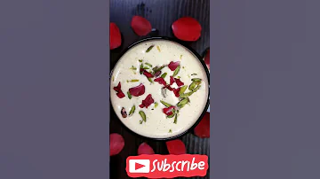 #shorts TASTIEST THANDAI Recipe#yummy #good #tasty #best #nice #yummyfood #youtubeshorts #video #bts