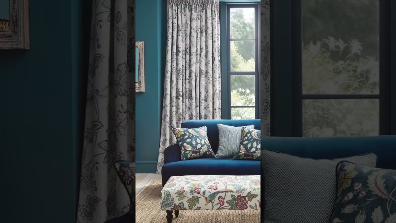 Beautiful Ornate Fauna And Flora Inspired ILiv Fabrics Fabric Textiles Upholstery
