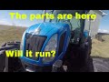 Installing the injection pump on the New Holland TS115A