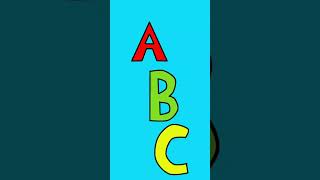 Membuat dan Mewarnai Huruf ABC #abc #shorts #mewarnai #menggambardanmewarnai
