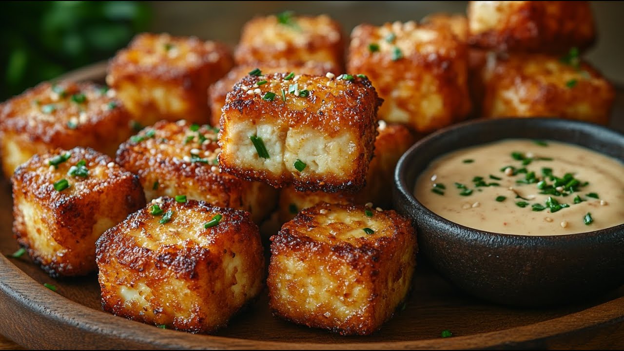 Приготовьте свои собственные хрустящие веганские наггетсы из тофу