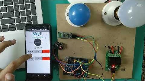 IoT based Home Automation System - Project assignment for Skyfi Labs Online Course - by Tanush s
