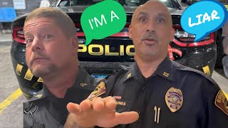 COPS CAUGHT LYING!!! ID REFUSAL!!