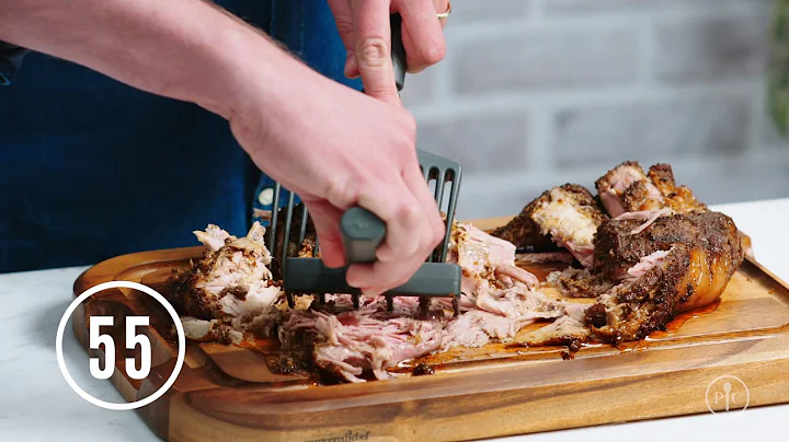 How to Pull Pork in SECONDS (Pampered Chef)