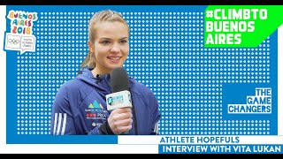 Youth Olympic Games Buenos Aires 2018 || Interview with Vita Lukan 🇸🇮