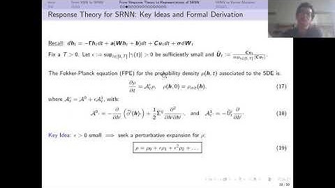 Understanding Recurrent Neural Networks Using Response Theory
