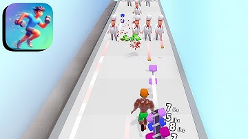 Dumbbell Rush - All Levels Gameplay Android,ios (Part 6)