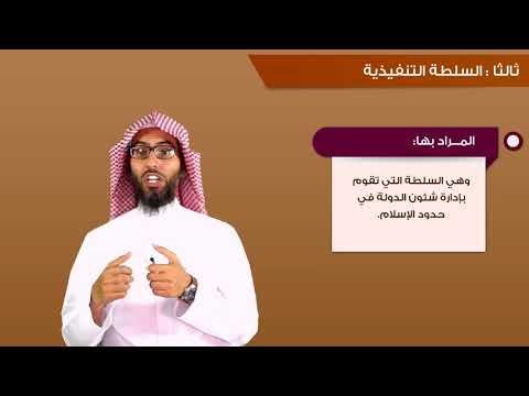 8 السلطة التنفيذية