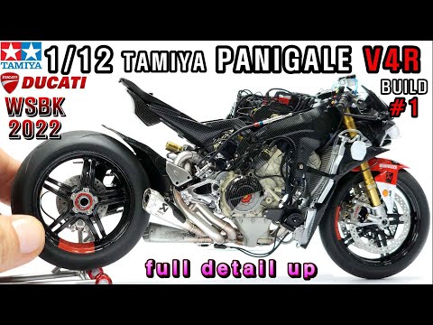 1/12 TAMIYA DUCATI PANIGALE V4R WSBK2022 Build #1 - YouTube